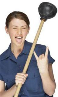 Young Female Plumber