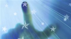 Hand Touching a Star