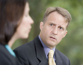Man looking puzzled