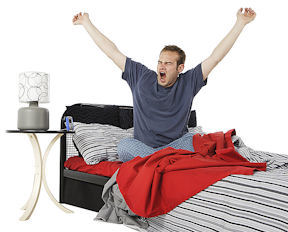 Man Waking Up