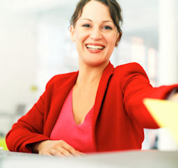 Businesswoman Smiling