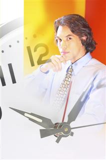 Man with Clock