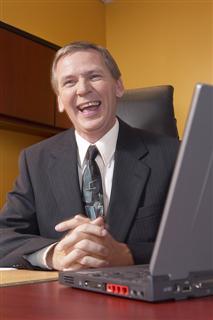 Man Laughing