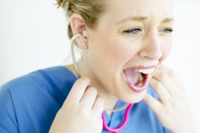 Woman Laughing