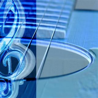 Guitar and Treble Clef