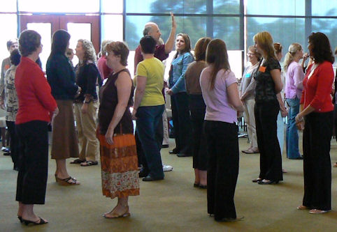 Chris in a seminar